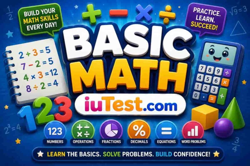 Basic Math Quiz - 50 Questions on Addition, Subtraction, Multiplication, and Division
